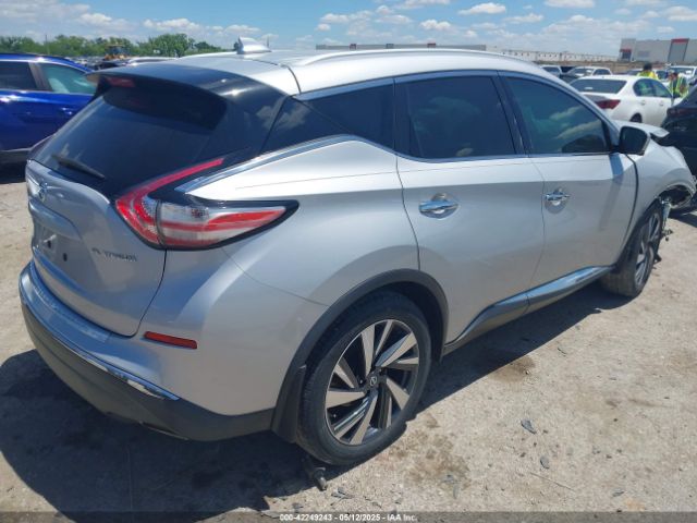 5N1AZ2MG3JN109288 Nissan Murano Platinum