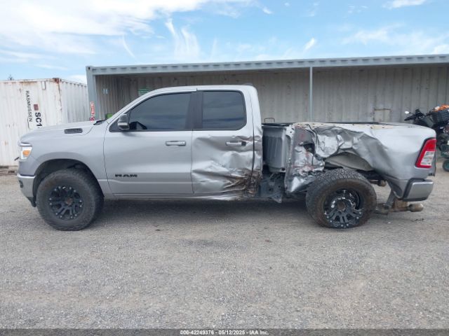 1C6SRFBT1MN622633 RAM 1500 Big Horn  4x4 6'4 Box