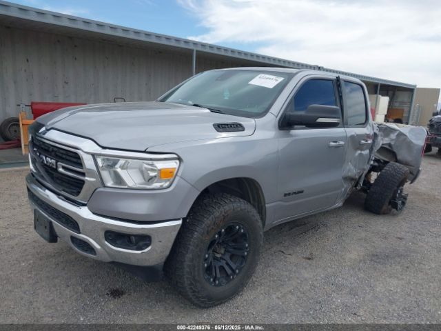 1C6SRFBT1MN622633 RAM 1500 Big Horn  4x4 6'4 Box