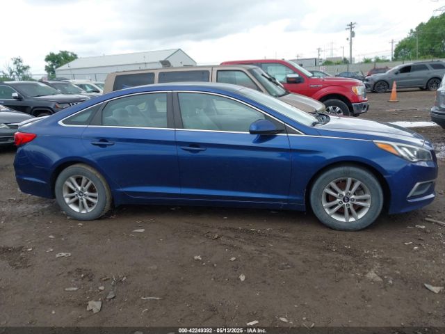 5NPE24AF7GH356081 Hyundai SONATA SE
