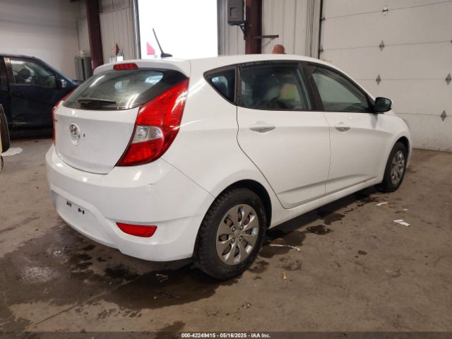 KMHCT5AE8HU337625 Hyundai ACCENT SE