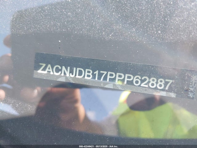 ZACNJDB17PPP62887 Jeep Renegade Latitude 4x4