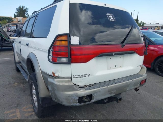 1999 MITSUBISHI MONTERO SPORT JA4MT41R0XP022556 Photo 5