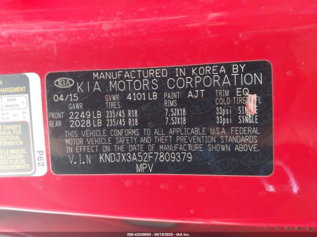 KNDJX3A52F7809379 KIA Soul !