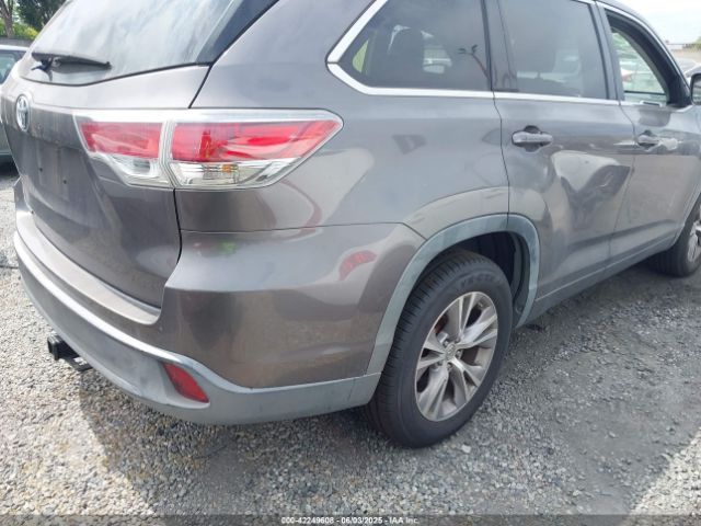 5TDZKRFH6FS107336 Toyota Highlander Le Plus V6