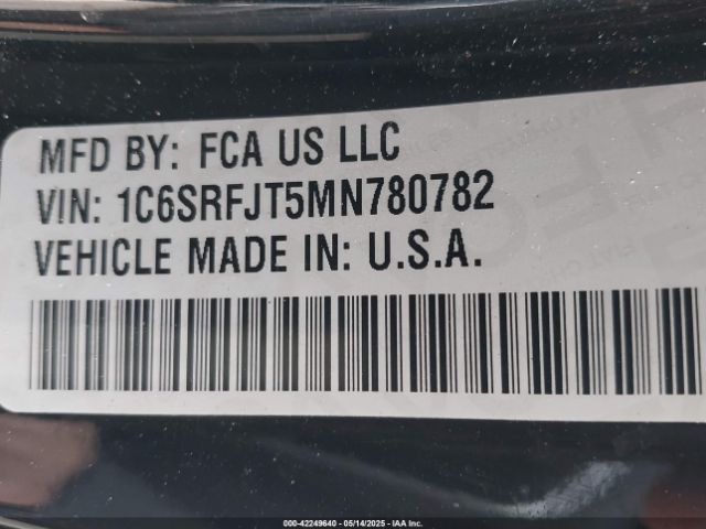 2021 RAM 1500 1C6SRFJT5MN780782 Photo 8