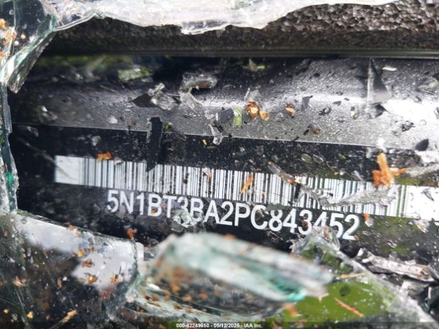 5N1BT3BA2PC843452 Nissan Rogue Sv Fwd