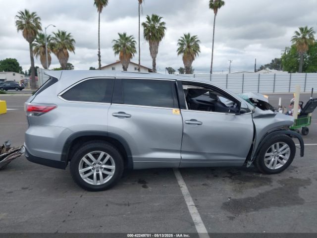 5TDZARFH3FS012462 Toyota Highlander Le