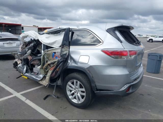 5TDZARFH3FS012462 Toyota Highlander Le