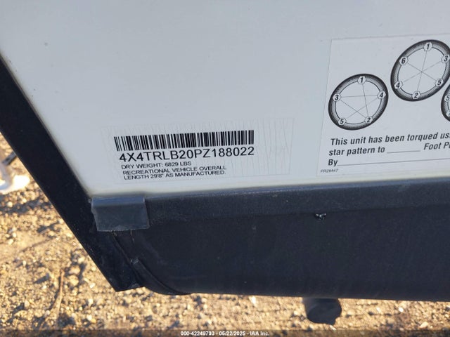 4X4TRLB20PZ188022 Forest River Rockwood Lite Weight Trailers