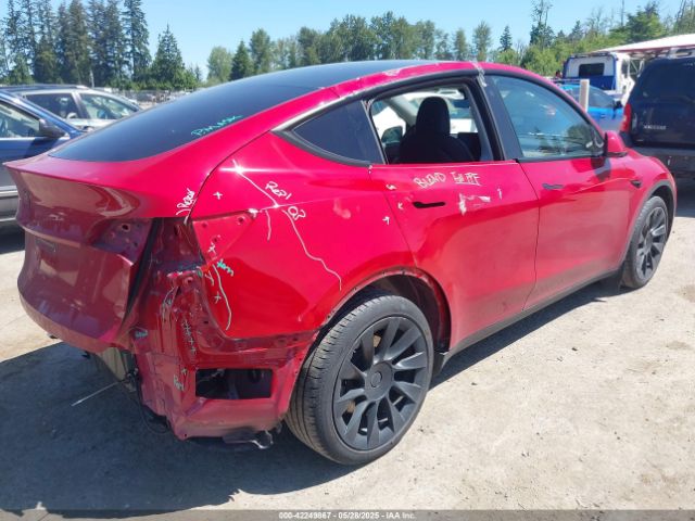 2022 TESLA MODEL Y 7SAYGDEE5NF365697 Photo 3