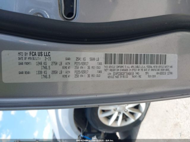 3C4PDDBG3FT646018 Dodge Journey Sxt