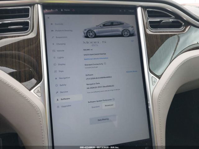 2013 TESLA MODEL S 5YJSA1CNXDFP05754 Photo 6