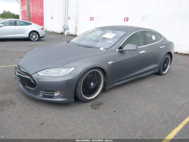 2012 TESLA MODEL S 5YJSA1CN8CFP02687 Photo 1