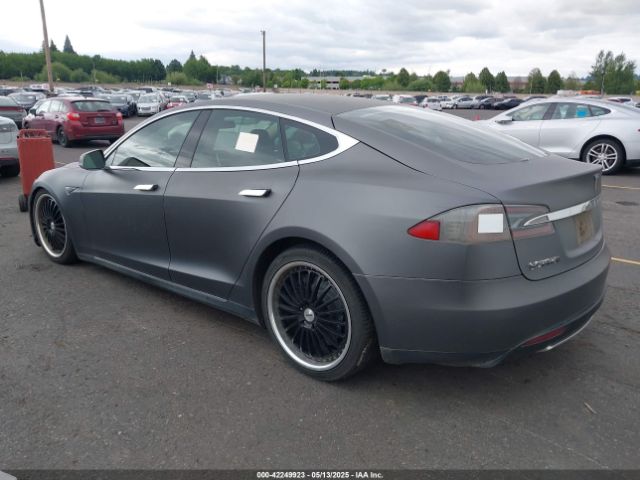 2012 TESLA MODEL S 5YJSA1CN8CFP02687 Photo 2