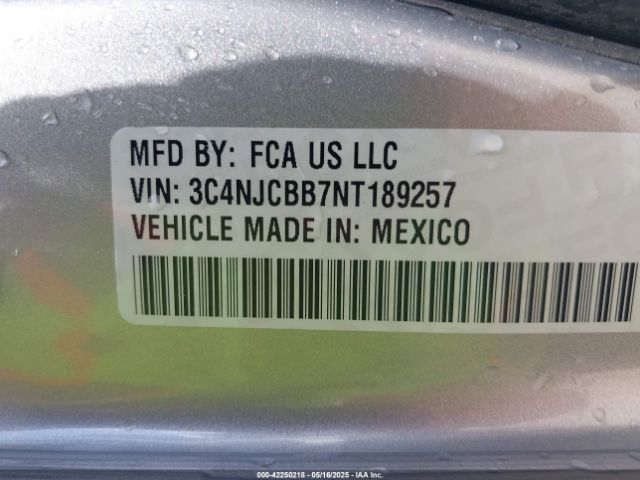 2022 JEEP COMPASS 3C4NJCBB7NT189257 Photo 8