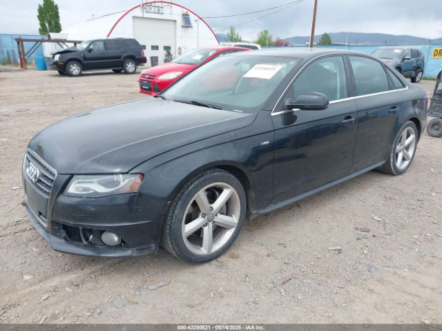 2012 AUDI A4 WAUFFAFL8CA033789 Photo 1