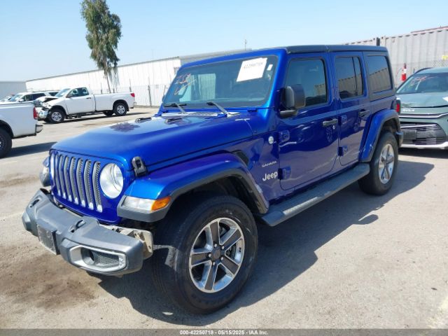 1C4HJXEG2JW211116 Jeep Wrangler Unlimited Sahara 4x4