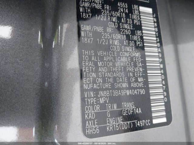 2023 NISSAN ROGUE JN8BT3BA9PW404790 Photo 8
