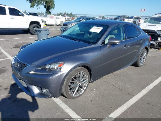 2014 LEXUS IS 250 JTHBF1D23E5040249 Photo 1