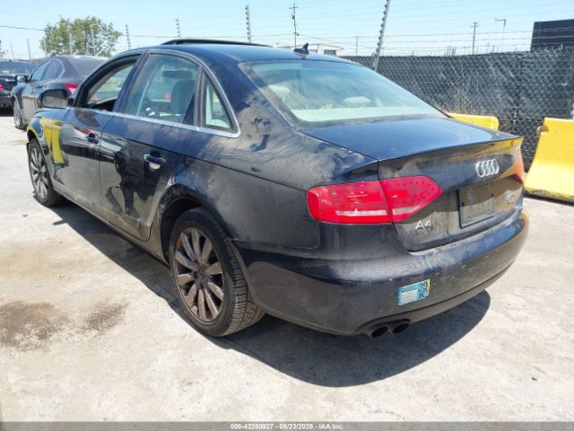2010 AUDI A4 WAUFFAFL6AN030962 Photo 2