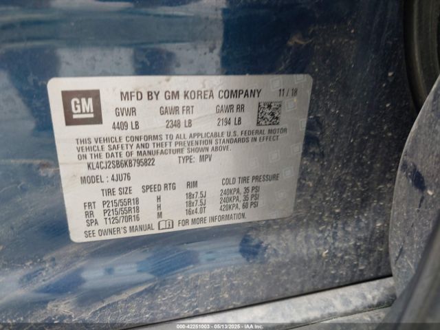 2019 BUICK ENCORE KL4CJ2SB6KB795822 Photo 8
