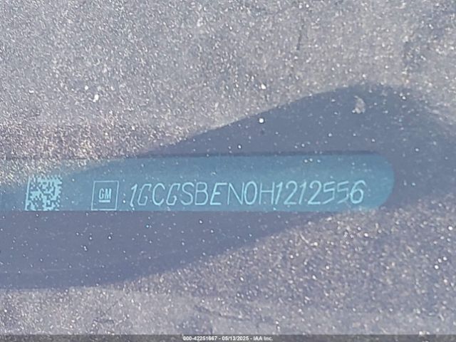 1GCGSBEN0H1212556 Chevrolet Colorado Wt