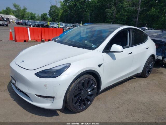 2022 TESLA MODEL Y 7SAYGDEF4NF400304