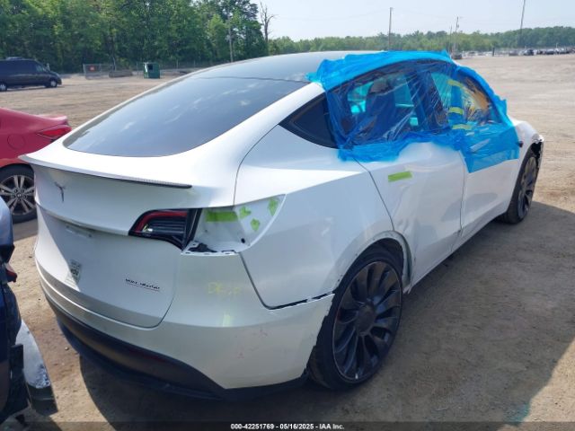 2022 TESLA MODEL Y 7SAYGDEF4NF400304 Photo 3