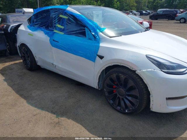 2022 TESLA MODEL Y 7SAYGDEF4NF400304 Photo 5