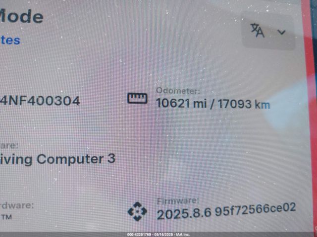 2022 TESLA MODEL Y 7SAYGDEF4NF400304 Photo 6