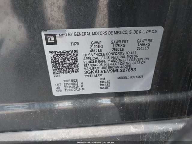 2021 GMC TERRAIN 3GKALVEV9ML327653 Photo 8