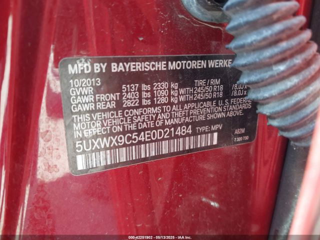 5UXWX9C54E0D21484 BMW X3 Xdrive28i