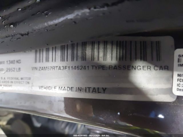 ZAM57RTA3F1146241 Maserati Ghibli S Q4