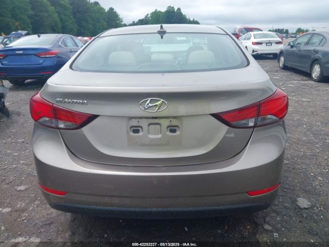 5NPDH4AE6GH775136 Hyundai Elantra Value Edition