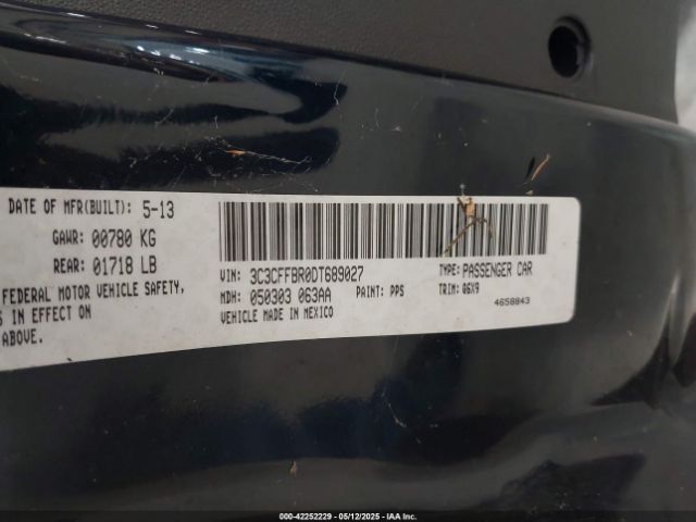 2013 FIAT 500 3C3CFFBR0DT689027 Photo 8
