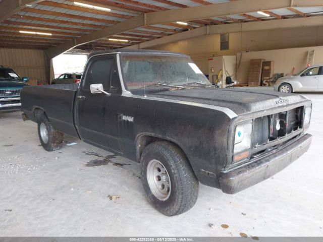 1981 Dodge D-series D150 მანქანა იყიდება აუქციონზე, vin: 1B7FD14E3BS136933, აუქციონის ნომერი: 42252359