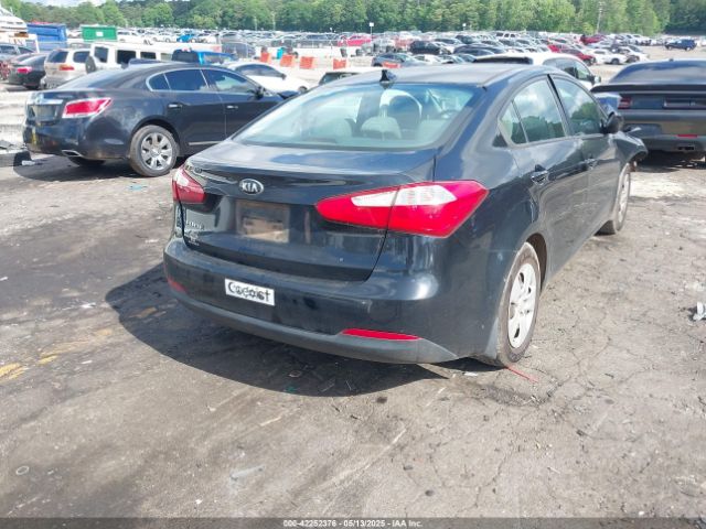 KNAFK4A60G5485507 KIA FORTE LX