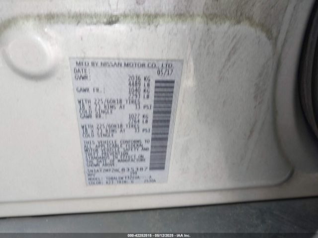 2017 NISSAN ROGUE 5N1AT2MT2HC835387 Photo 8
