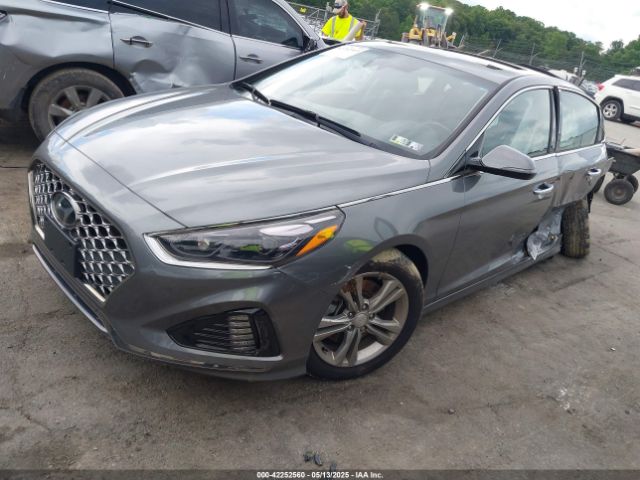 2018 HYUNDAI SONATA 5NPE34AF6JH715389 Photo 1
