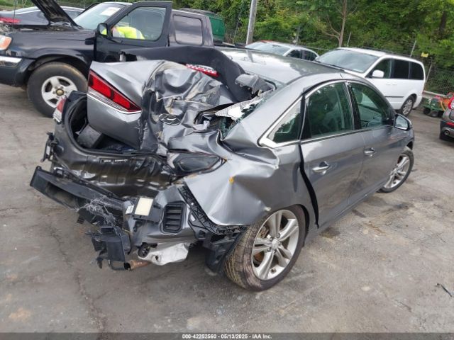 2018 HYUNDAI SONATA 5NPE34AF6JH715389 Photo 3