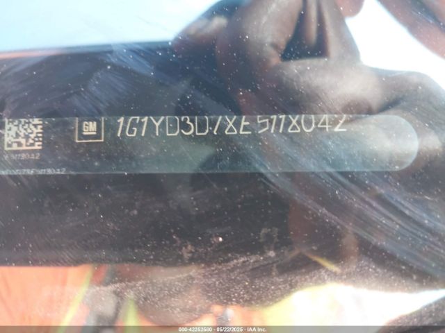 1G1YD3D78E5118042 Chevrolet CORVETTE STINGRAY