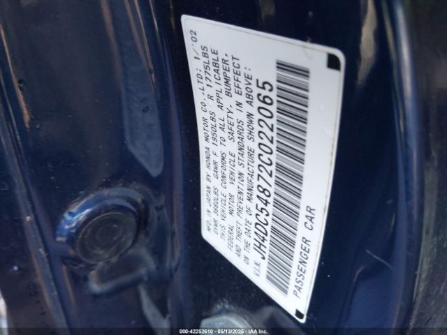 2002 ACURA RSX JH4DC54872C022065 Photo 8