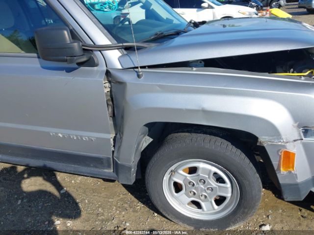 1C4NJPBA6ED925206 Jeep Patriot Sport