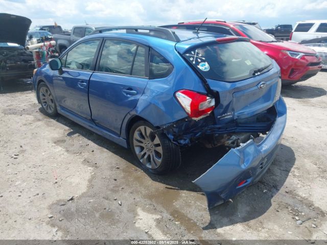 JF1GPAL61E8225316 Subaru Impreza 2.0i Sport Premium
