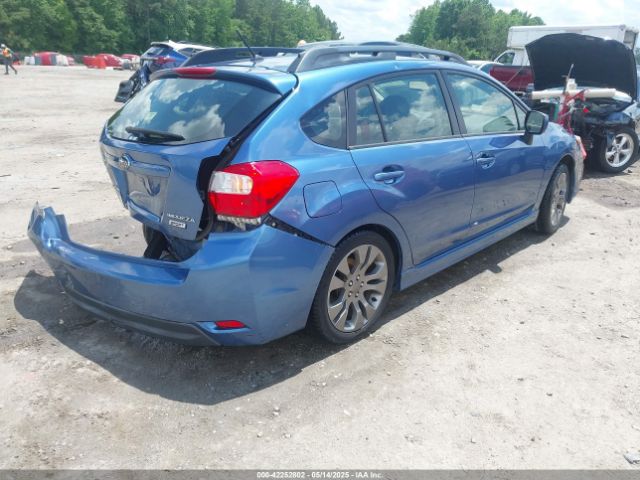 JF1GPAL61E8225316 Subaru Impreza 2.0i Sport Premium