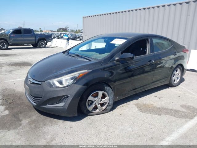KMHDH4AE0EU210542 Hyundai ELANTRA SE