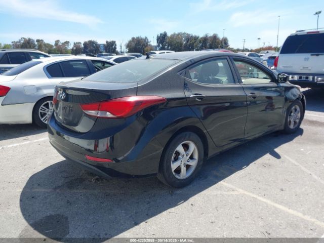 KMHDH4AE0EU210542 Hyundai ELANTRA SE