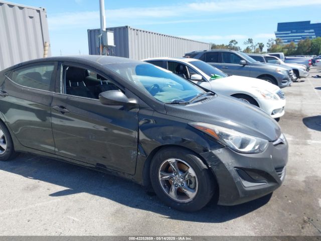 KMHDH4AE0EU210542 Hyundai ELANTRA SE