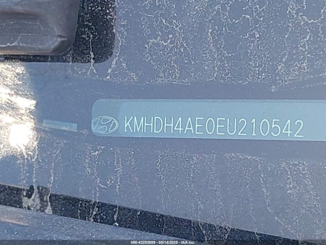 KMHDH4AE0EU210542 Hyundai ELANTRA SE